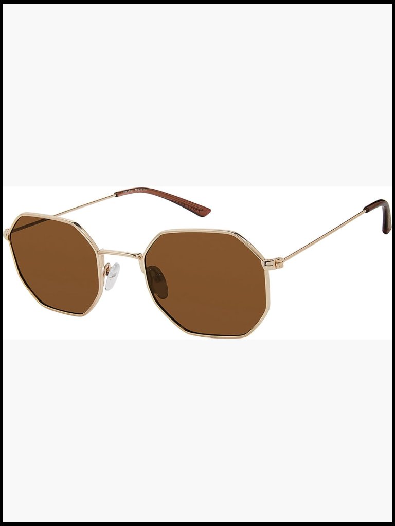 Handcrafted Geometric Sunglasses With Scratch & Impact Resistant Polarized